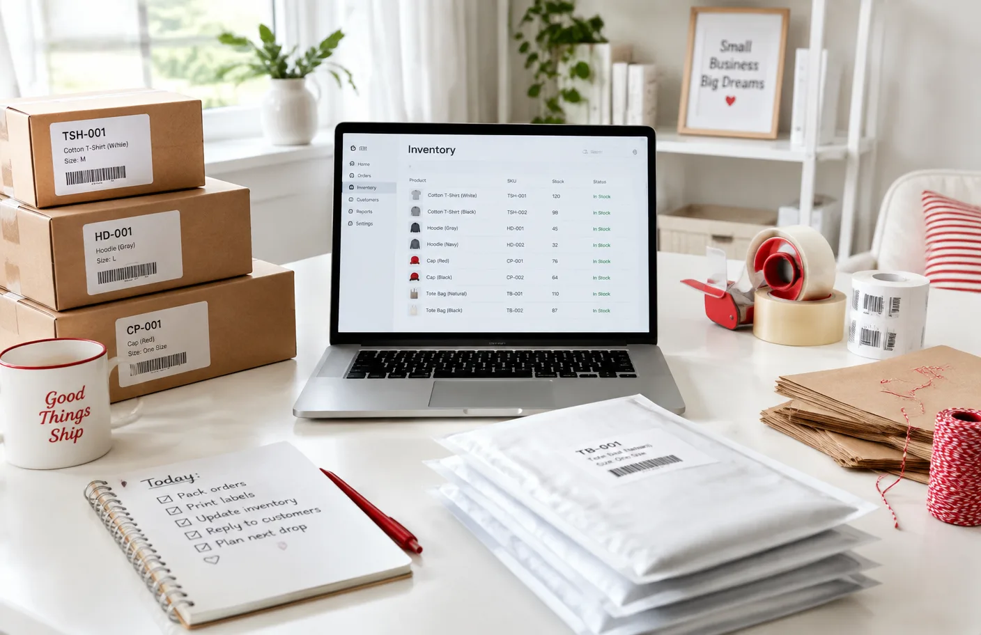 Illustration for the article Choosing the Right Inventory Capacity